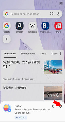 欧朋浏览器国际版 第2张图