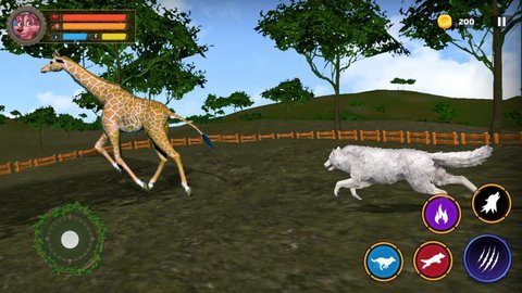 野狼生活模拟器(Wolf Life Simulator: Wildlife) 第2张图