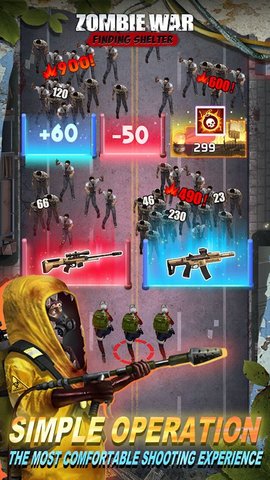 僵尸战争空闲防御(Zombie War)游戏