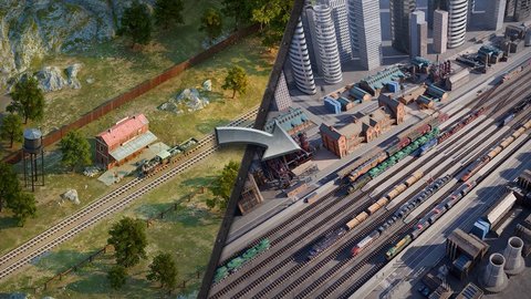 铁路工厂3(Train Station 3: Rail History)游戏