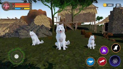 野狼生活模拟器(Wolf Life Simulator: Wildlife)游戏