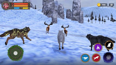 野狼生活模拟器(Wolf Life Simulator: Wildlife)游戏