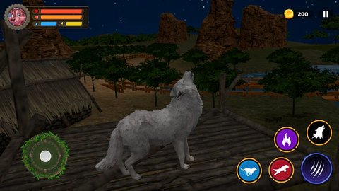 野狼生活模拟器(Wolf Life Simulator: Wildlife)游戏