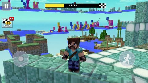 跑酷赛车工艺(Lava Mod: Parkour Race Craft)游戏