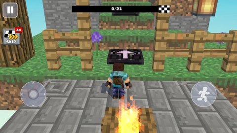 跑酷赛车工艺(Lava Mod: Parkour Race Craft) 第2张图