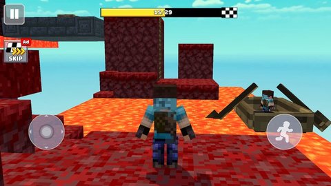跑酷赛车工艺(Lava Mod: Parkour Race Craft)游戏