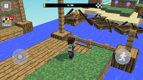 跑酷赛车工艺(Lava Mod: Parkour Race Craft)游戏