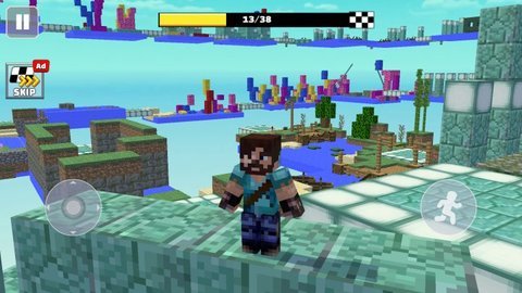 跑酷赛车工艺(Lava Mod: Parkour Race Craft) 第1张图