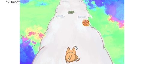 猫咪飞天跑游戏