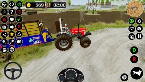 重型拖拉机驾驶3d(Heavy Tractor Driving 3d) 第1张图