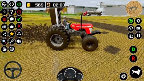 重型拖拉机驾驶3d(Heavy Tractor Driving 3d)游戏