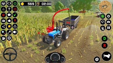 重型拖拉机驾驶3d(Heavy Tractor Driving 3d) 第2张图