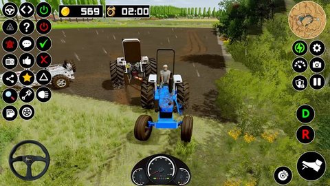 重型拖拉机驾驶3d(Heavy Tractor Driving 3d)游戏