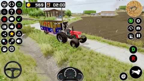 重型拖拉机驾驶3d(Heavy Tractor Driving 3d)游戏
