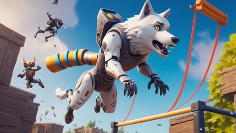 野狼模拟器(Cyber Wolf : Action Simulator) 第2张图