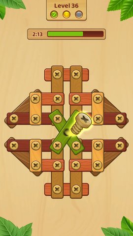 卸掉木板(Wood Screw: Nuts And Bolts)游戏
