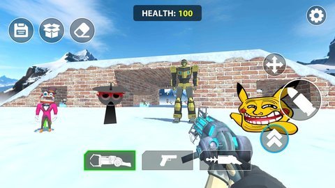 冰雪奇缘沙盒(FPS Sandbox Mod In Frozen)游戏