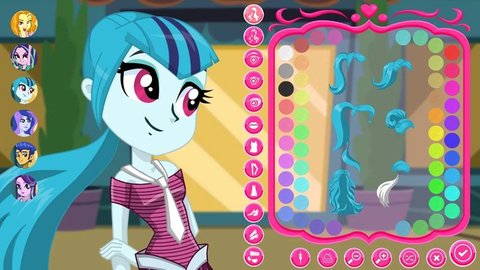 小马装扮(Pony Dress Up Dazzlings)游戏