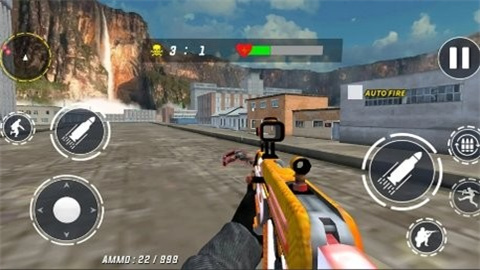 突击队射击枪3D游戏