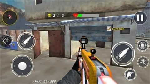 突击队射击枪3D游戏