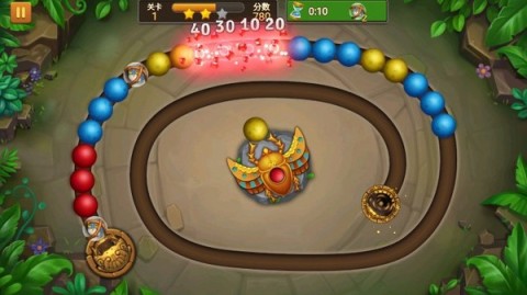 丛林大理石祖玛探险游戏