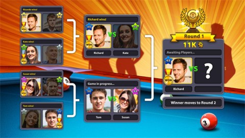 8球台球（8 Ball Pool）游戏