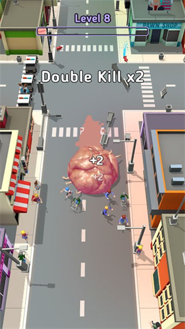 肉丸怪物横冲直撞（Meat Ball Monster Rampage）游戏