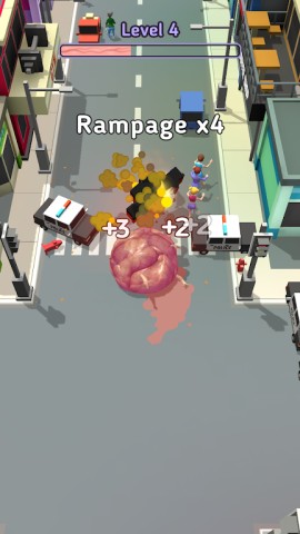 肉丸怪物横冲直撞（Meat Ball Monster Rampage） 第2张图