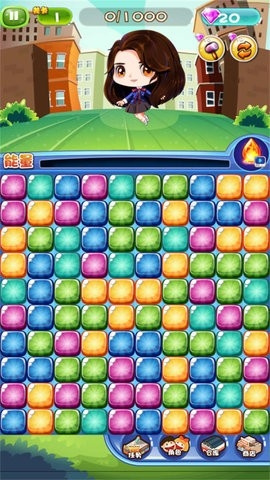 宝石碰碰消游戏