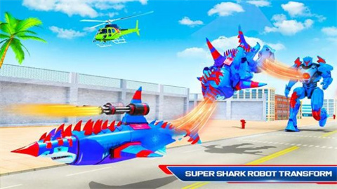 鲨鱼机器人汽车改造（Flying Shark Robot） 第2张图