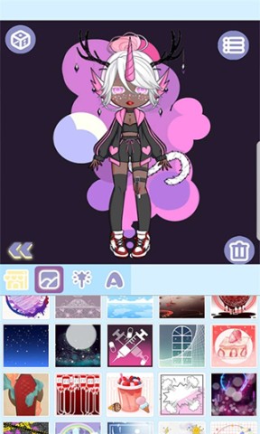 魔幻女孩换装游戏