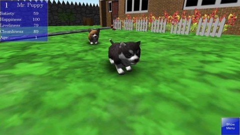 小狗养成模拟器3D（Cute Pocket Puppy 3D）游戏