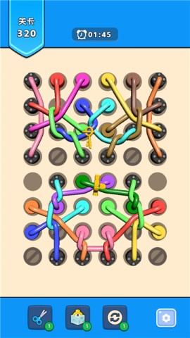 绳子消除游戏