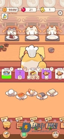 经营日式料理店（Idle Omakase）游戏