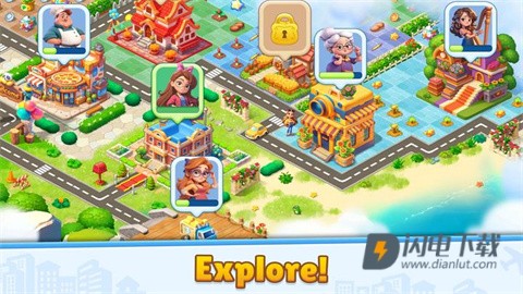 合并完美城市游戏