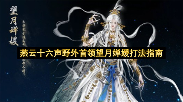 燕云十六声野外首领望月婵媛打法指南