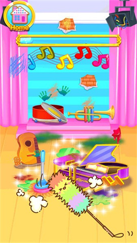 宝贝打扫房间游戏游戏