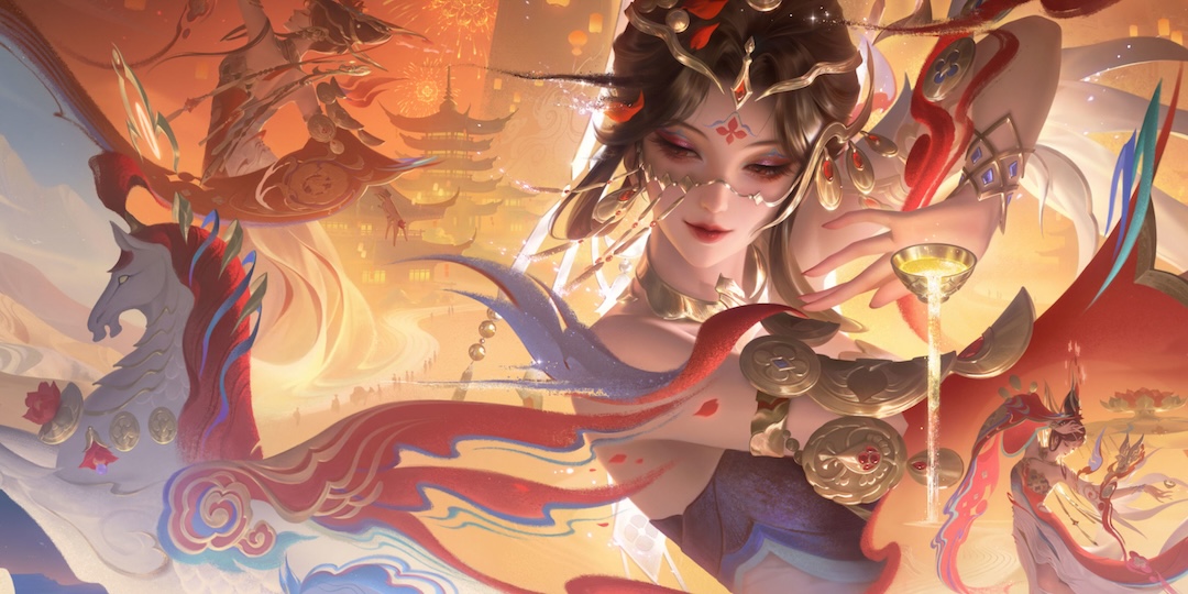 王者荣耀貂蝉的皮肤神骥·聚万邦皮肤介绍