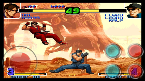 拳皇十周年纪念版手机版 第1张图