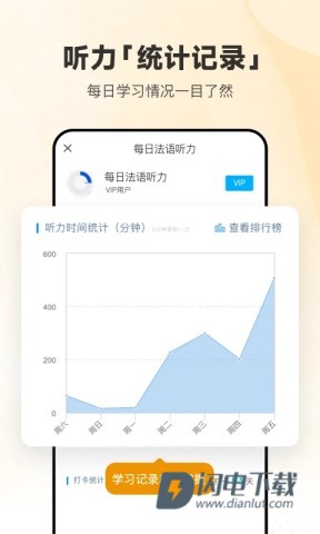 每日法语听力翻译APP