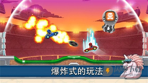 撞头赛车2足球版游戏