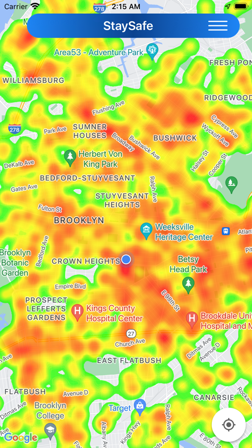 纽约导航（Stay Safe NYC） 第1张图