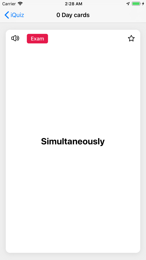 iQuiz FlashcardsAPP