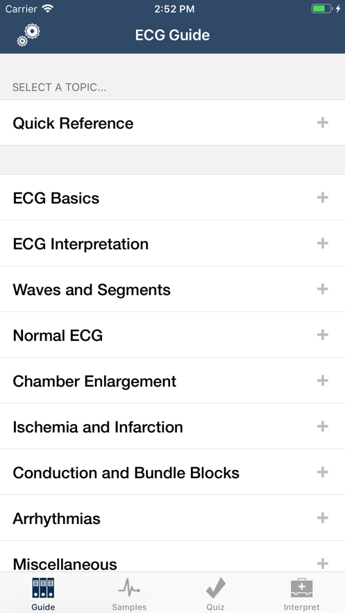心电图指南（ECG Guide）APP