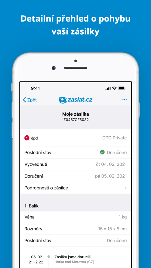 Zaslat.czAPP