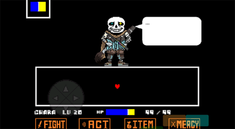 Ink Sans fight锁血版游戏