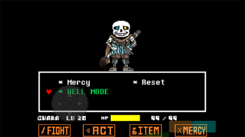 Ink Sans fight锁血版游戏