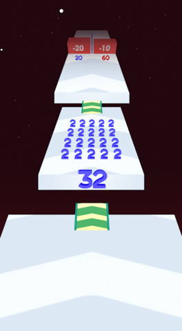 数字加减跑游戏