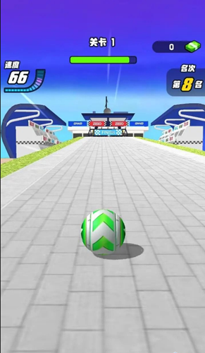 球球酷跑跑个球球游戏