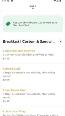 任便熟食店APP